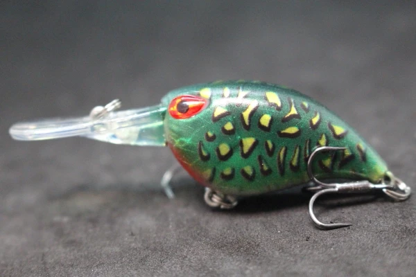 wLure Crankbait Wobble Fishing Lure 6cm 5g Deep Diving Tight Action Fresh Water Hard Bait Floating 8# Hooks Insect Bait C770 - Image 7