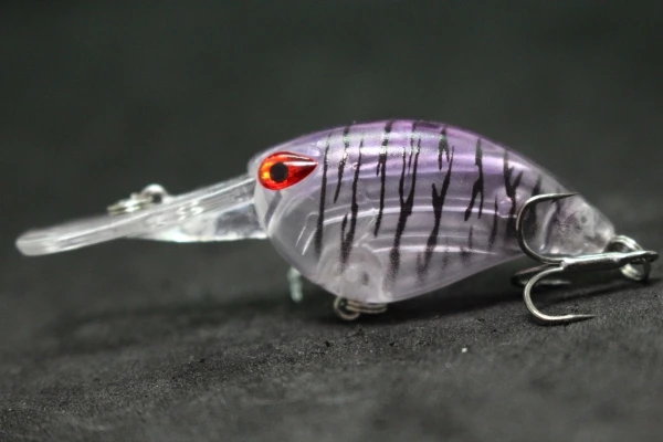 wLure Crankbait Wobble Fishing Lure 6cm 5g Deep Diving Tight Action Fresh Water Hard Bait Floating 8# Hooks Insect Bait C770 - Image 11