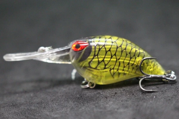wLure Crankbait Wobble Fishing Lure 6cm 5g Deep Diving Tight Action Fresh Water Hard Bait Floating 8# Hooks Insect Bait C770 - Image 17