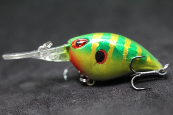 wLure Crankbait Wobble Fishing Lure 6cm 5g Deep Diving Tight Action Fresh Water Hard Bait Floating 8# Hooks Insect Bait C770 - Image 23