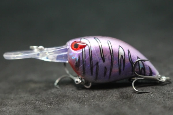 wLure Crankbait Wobble Fishing Lure 6cm 5g Deep Diving Tight Action Fresh Water Hard Bait Floating 8# Hooks Insect Bait C770 - Image 27