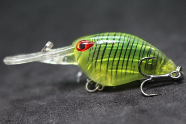 wLure Crankbait Wobble Fishing Lure 6cm 5g Deep Diving Tight Action Fresh Water Hard Bait Floating 8# Hooks Insect Bait C770 - Image 35