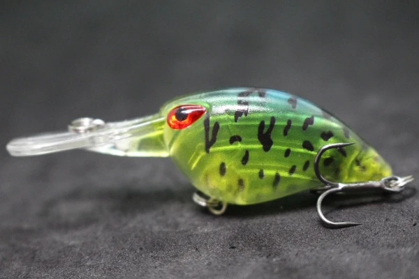 wLure Crankbait Wobble Fishing Lure 6cm 5g Deep Diving Tight Action Fresh Water Hard Bait Floating 8# Hooks Insect Bait C770 - Image 37
