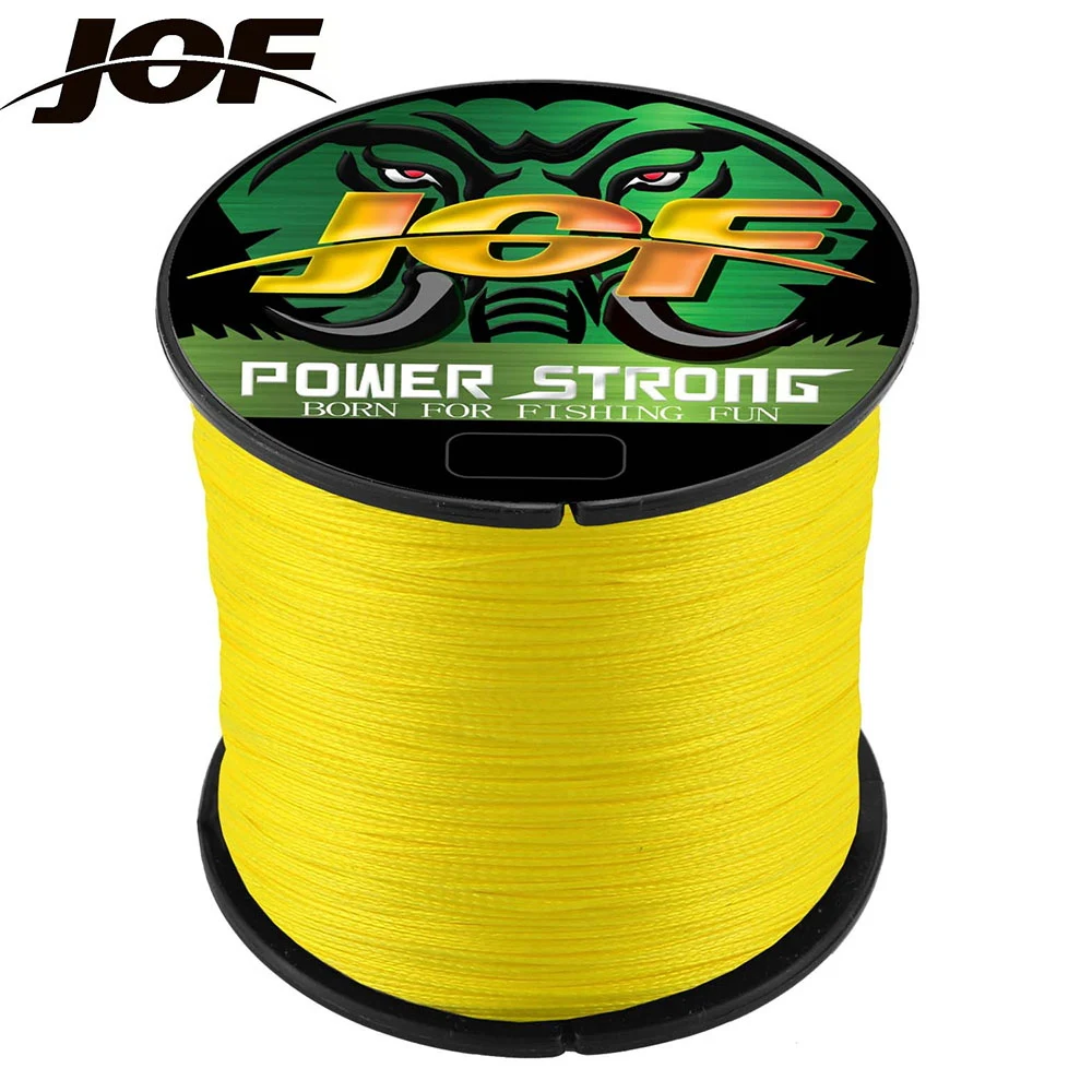 JOF 4 Braided x4 Strands 300M 500M Fly Fishing Line Multifilament Wire Pesca 10-85LB Carp Sea Saltwater Weave Extreme Japan - Image 4