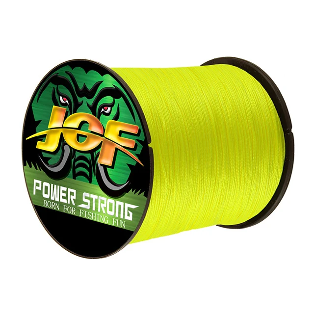 JOF 4 Braided x4 Strands 300M 500M Fly Fishing Line Multifilament Wire Pesca 10-85LB Carp Sea Saltwater Weave Extreme Japan - Image 8