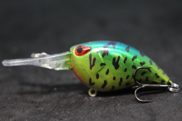wLure Crankbait Wobble Fishing Lure 6cm 5g Deep Diving Tight Action Fresh Water Hard Bait Floating 8# Hooks Insect Bait C770 - Image 39