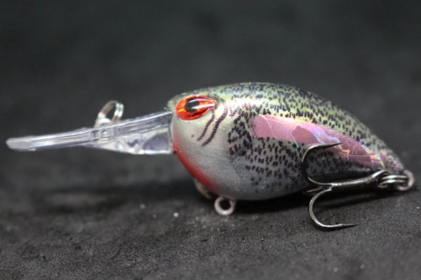 wLure Crankbait Wobble Fishing Lure 6cm 5g Deep Diving Tight Action Fresh Water Hard Bait Floating 8# Hooks Insect Bait C770 - Image 47