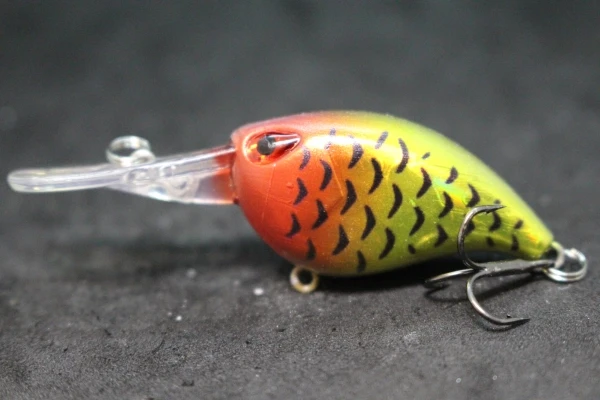 wLure Crankbait Wobble Fishing Lure 6cm 5g Deep Diving Tight Action Fresh Water Hard Bait Floating 8# Hooks Insect Bait C770 - Image 48