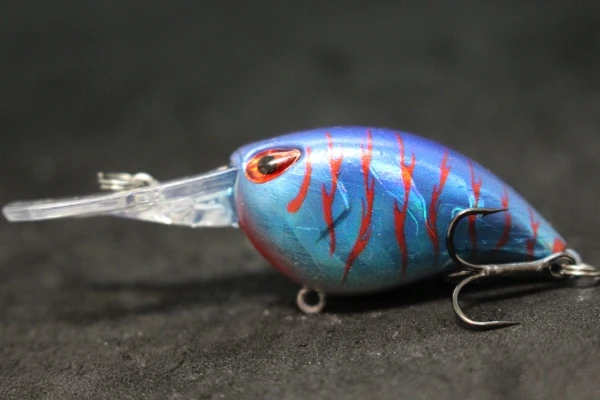 wLure Crankbait Wobble Fishing Lure 6cm 5g Deep Diving Tight Action Fresh Water Hard Bait Floating 8# Hooks Insect Bait C770 - Image 49