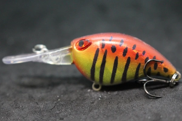 wLure Crankbait Wobble Fishing Lure 6cm 5g Deep Diving Tight Action Fresh Water Hard Bait Floating 8# Hooks Insect Bait C770 - Image 54