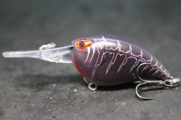 wLure Crankbait Wobble Fishing Lure 6cm 5g Deep Diving Tight Action Fresh Water Hard Bait Floating 8# Hooks Insect Bait C770 - Image 56