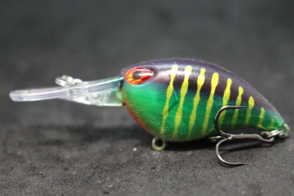 wLure Crankbait Wobble Fishing Lure 6cm 5g Deep Diving Tight Action Fresh Water Hard Bait Floating 8# Hooks Insect Bait C770 - Image 57